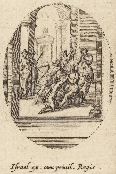 Biczowanie autorstwa Jacques Callot