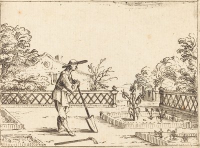 Ogrodnik autorstwa Jacques Callot
