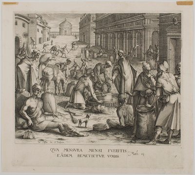 Mierniczy zboża autorstwa Jacques Callot