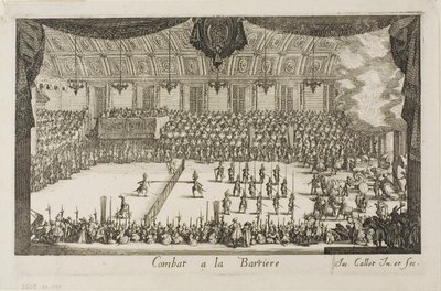 Wielki Turniej: Walka autorstwa Jacques Callot