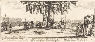 Wiszące, ok. 1633. autorstwa Jacques Callot