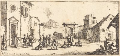 Szpital autorstwa Jacques Callot
