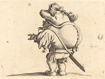 Dzwonnik w Pierzastej Czapce autorstwa Jacques Callot