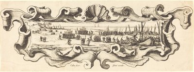 Lądowanie wojsk autorstwa Jacques Callot