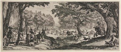 Wielkie polowanie autorstwa Jacques Callot