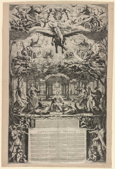 Wielka teza, 1625. autorstwa Jacques Callot