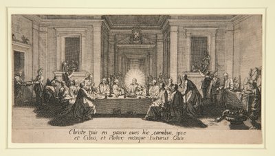 Ostatnia Wieczerza autorstwa Jacques Callot