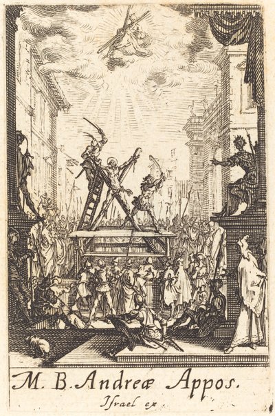 Męczeństwo św. Andrzeja autorstwa Jacques Callot