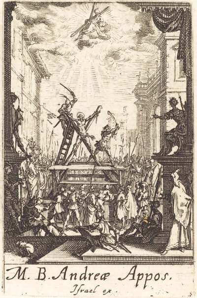 Męczeństwo św. Andrzeja autorstwa Jacques Callot
