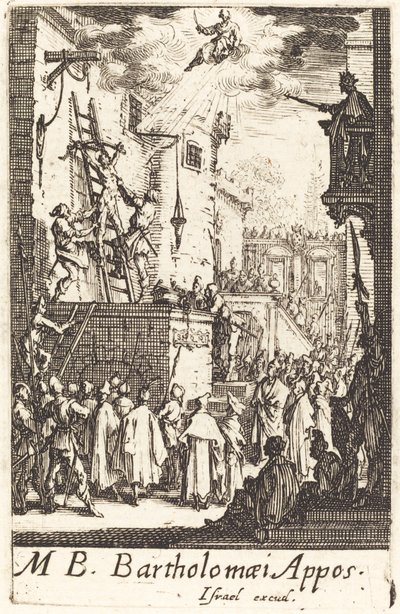 Męczeństwo św. 16341635. autorstwa Jacques Callot