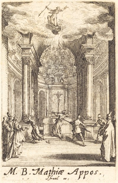 Męczeństwo św. 16341635. autorstwa Jacques Callot
