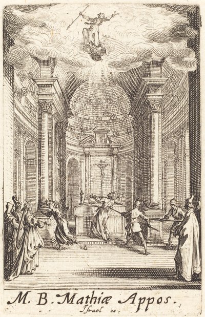 Męczeństwo św. 16341635. autorstwa Jacques Callot