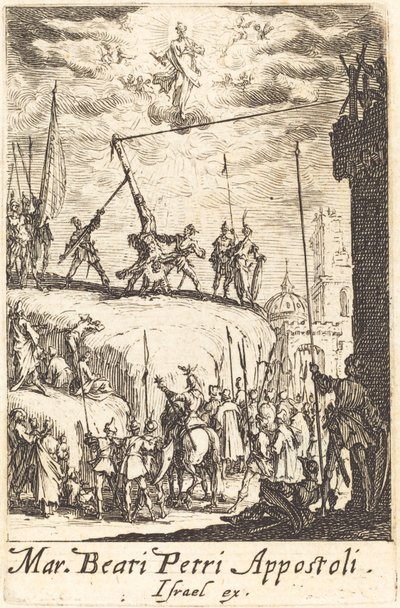 Męczeństwo św. Piotra autorstwa Jacques Callot