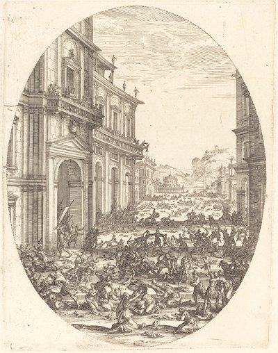Masakra Niewinnych autorstwa Jacques Callot