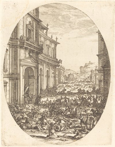 Masakra Niewinnych autorstwa Jacques Callot