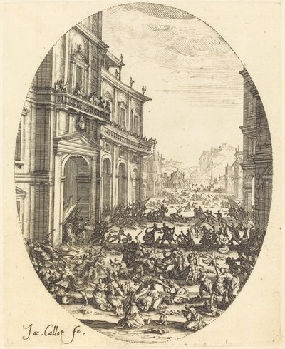 Rzeź Niewinnych, Druga Płyta autorstwa Jacques Callot