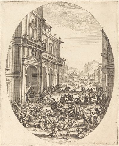 Masakra niewinnych, ok. 1930 1622. autorstwa Jacques Callot