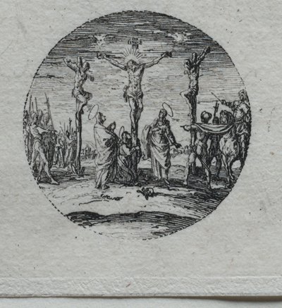 Tajemnice męki: zejście z krzyża autorstwa Jacques Callot
