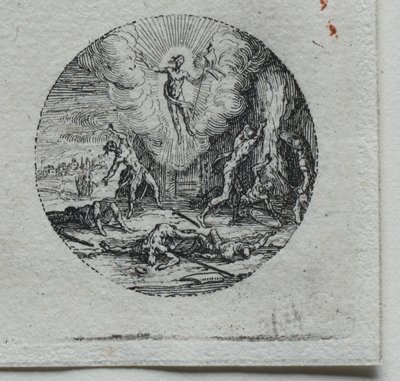 Tajemnice męki: Przemienienie autorstwa Jacques Callot