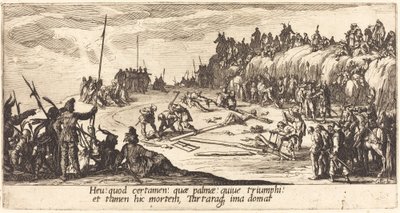 Przybicie do krzyża autorstwa Jacques Callot