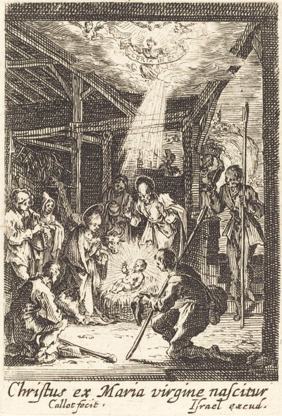 Narodzenie Chrystusa autorstwa Jacques Callot