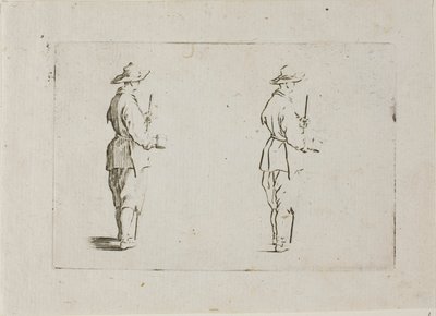 Chłop trzymający kielich, z filmu Kaprysy autorstwa Jacques Callot