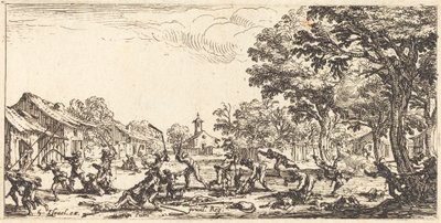 Zemsta chłopów autorstwa Jacques Callot
