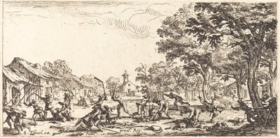 Zemsta chłopów autorstwa Jacques Callot