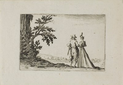 Promenada, z filmu Kaprysy autorstwa Jacques Callot