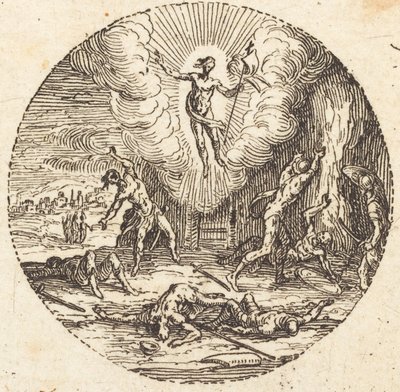 Zmartwychwstanie autorstwa Jacques Callot