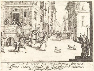 Ruiny autorstwa Jacques Callot