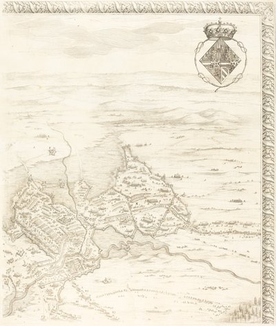 Oblężenie Bredy [tablica 3 z 6] autorstwa Jacques Callot