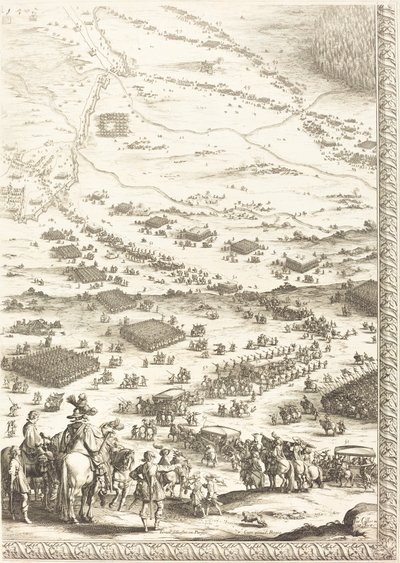 Oblężenie Bredy [tablica 6 z 6] autorstwa Jacques Callot