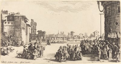 Targ niewolników autorstwa Jacques Callot