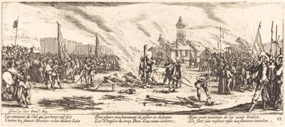 Kołek, ok. 1633. autorstwa Jacques Callot