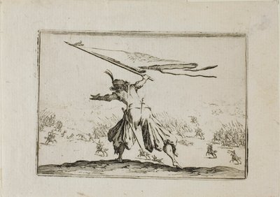 Chorąży, z Kaprysów autorstwa Jacques Callot