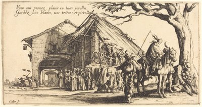 Miejsce zatrzymania autorstwa Jacques Callot