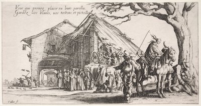 Bohemians: miejsce zatrzymania: wróżka autorstwa Jacques Callot