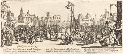Strappado autorstwa Jacques Callot