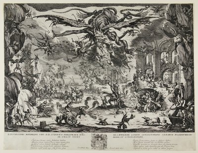 Kuszenie św. Antoniego autorstwa Jacques Callot