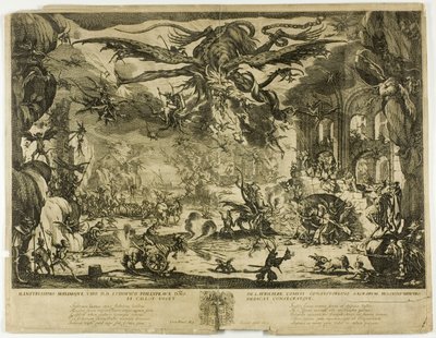 Kuszenie św. Antoniego autorstwa Jacques Callot