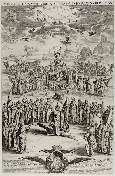 Triumf Dziewicy autorstwa Jacques Callot