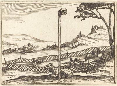 Czujne oko autorstwa Jacques Callot