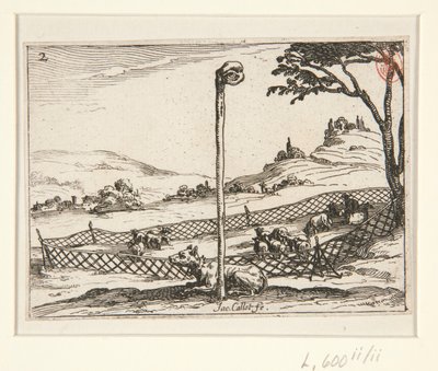 Czujne oko - nie. 2 z serii autorstwa Jacques Callot