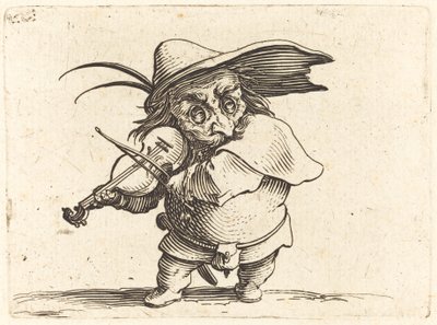 Skrzypek autorstwa Jacques Callot