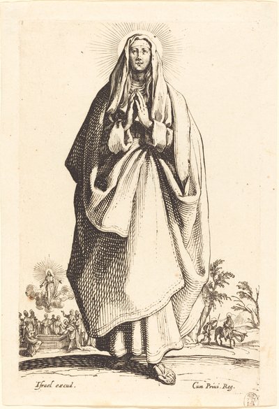 Dziewica autorstwa Jacques Callot