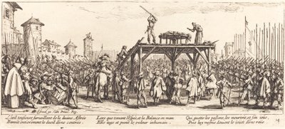 Koło, c. 1633. autorstwa Jacques Callot