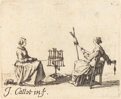 Winder i Spinner autorstwa Jacques Callot