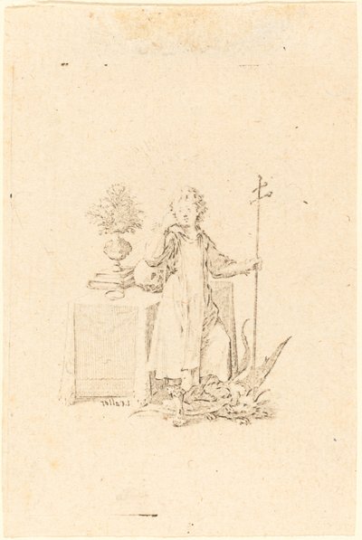 Młody Jezus autorstwa Jacques Callot