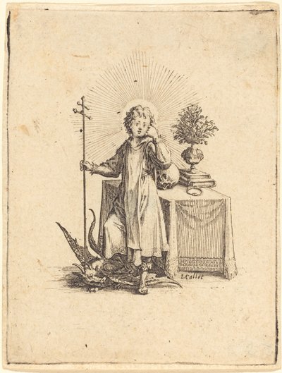 Młody Jezus autorstwa Jacques Callot
